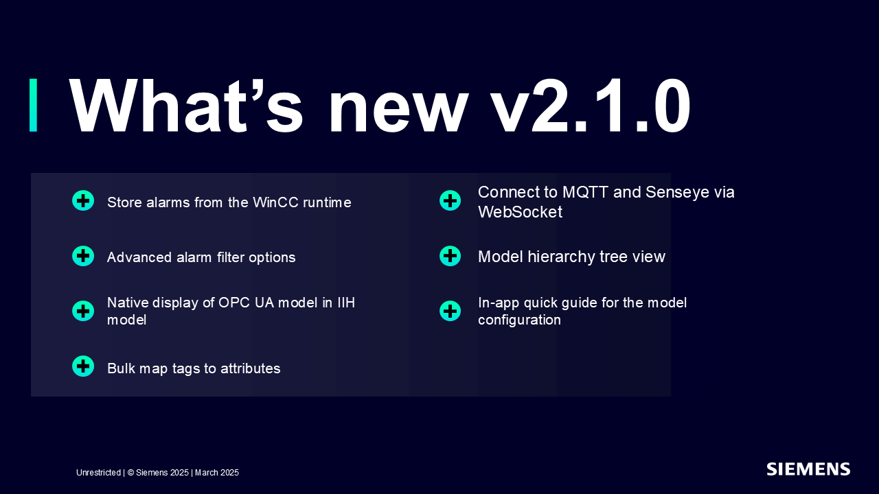 Feature overview