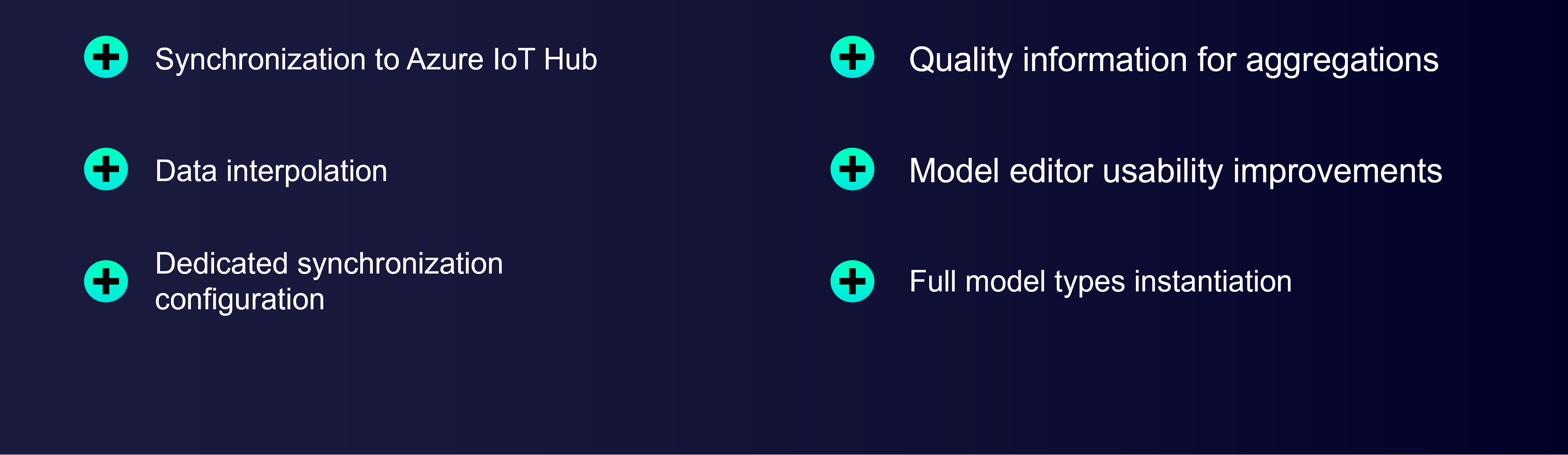 Feature overview