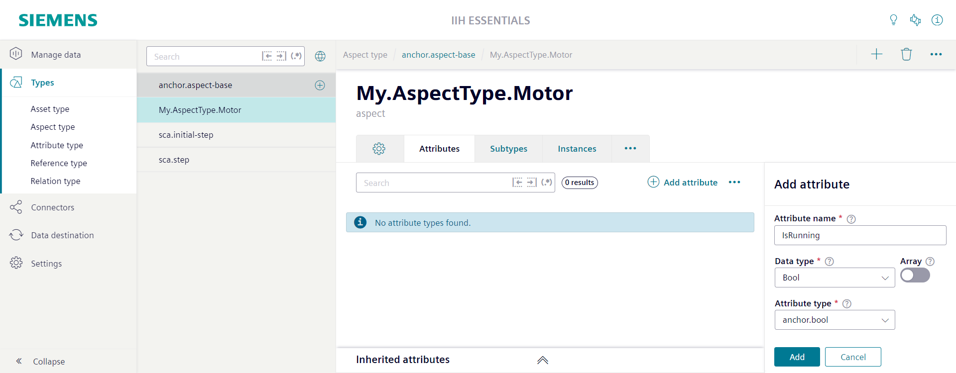 add aspect type attribute