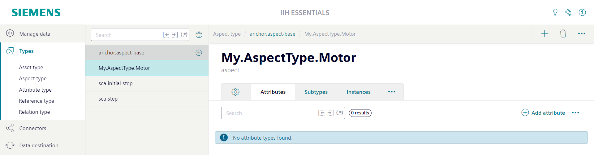 aspect type created